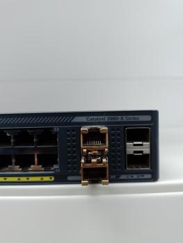 Cisco WS-C2960X-24PS-L GigE PoE, inkl. 2x 1G SFP GLC-T